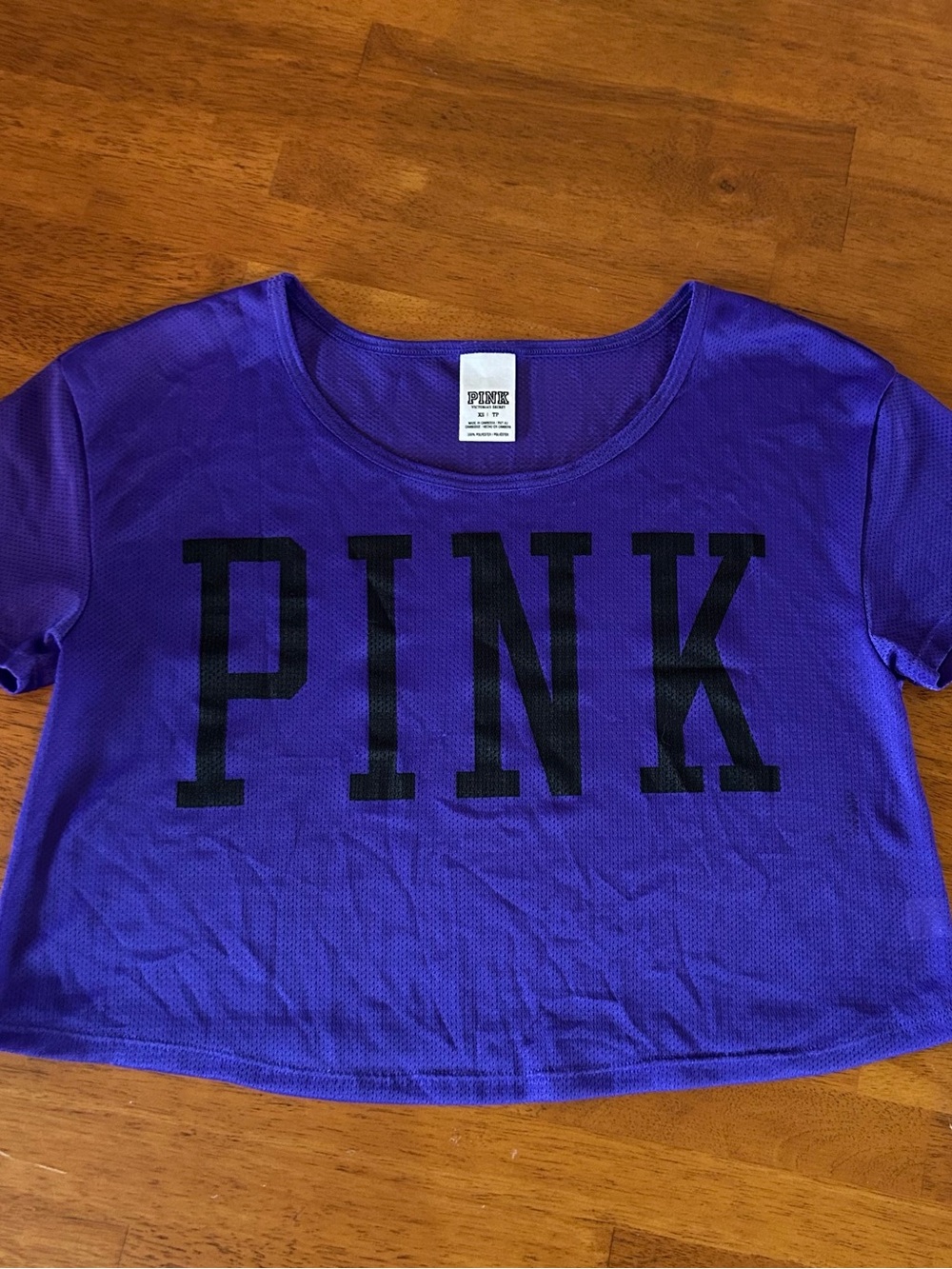 PINK Victoria's Secret Purple Crop Top